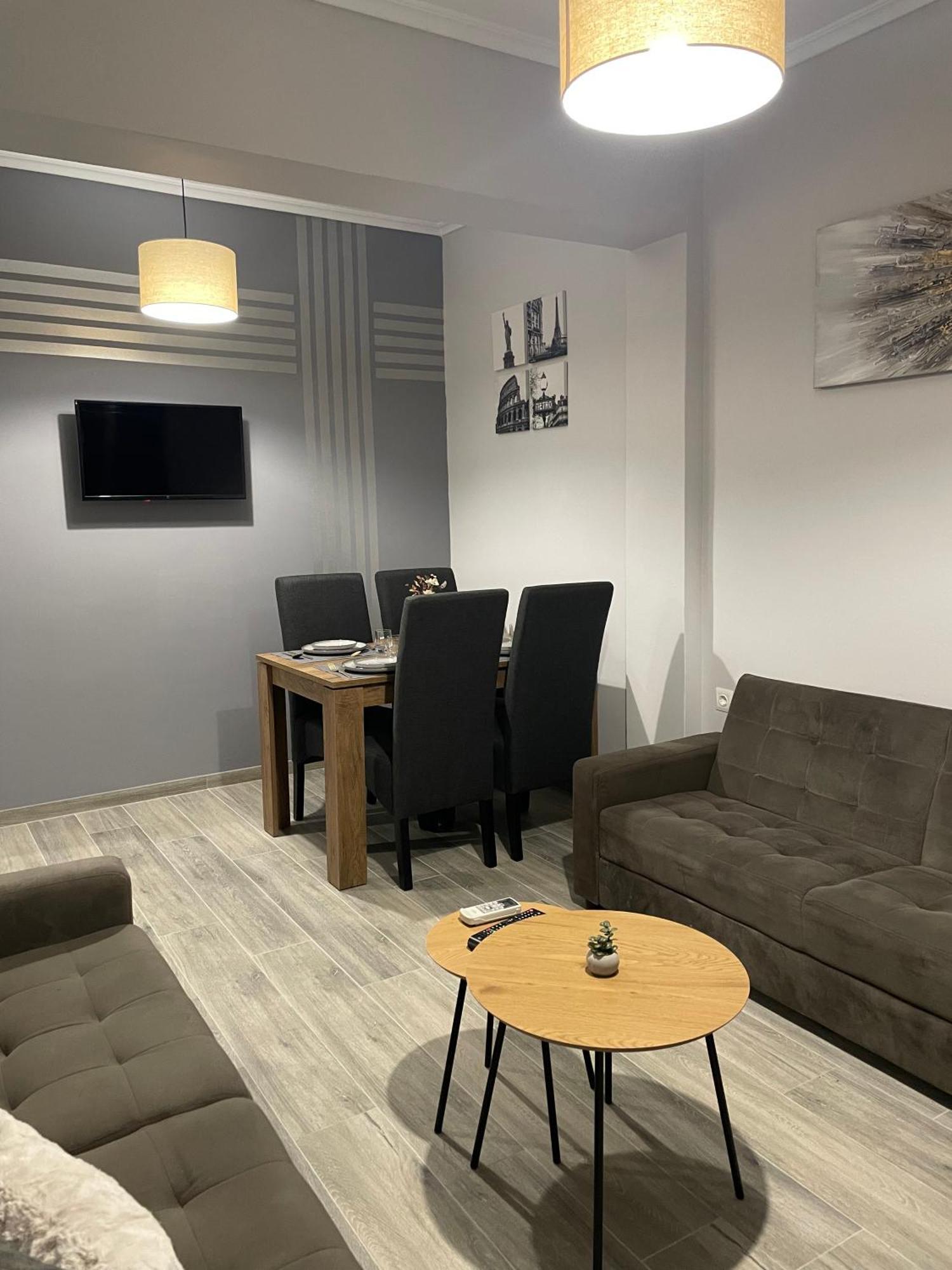 Dt Luxury Apartment Néa Péramos Kültér fotó